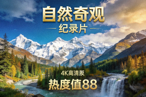 纪录片《自然奇观》高清海报 - 4K画质，热度值88